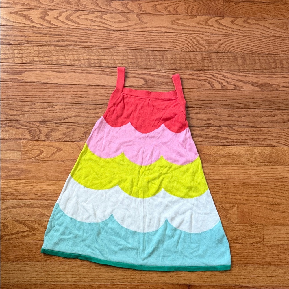 Colorful Scalloped Dress Mini Boden